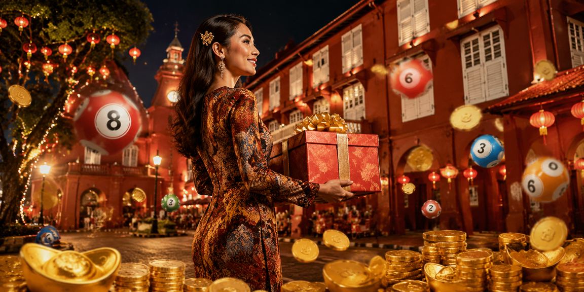Suasana pertaruhan dan hiburan di Melaka dengan corak batik tempatan